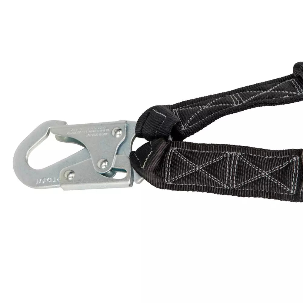 V-Line 6′ Internal Energy Absorbing Lanyard: Dual Leg, Rebar Hooks