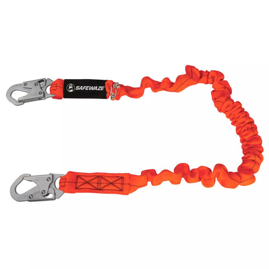 V-Line 6′ Stretch Internal Energy Absorbing Lanyard: Snap Hook