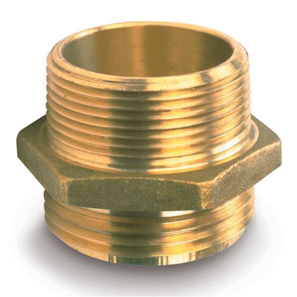 Female x Male Brass Hexagon Adapter