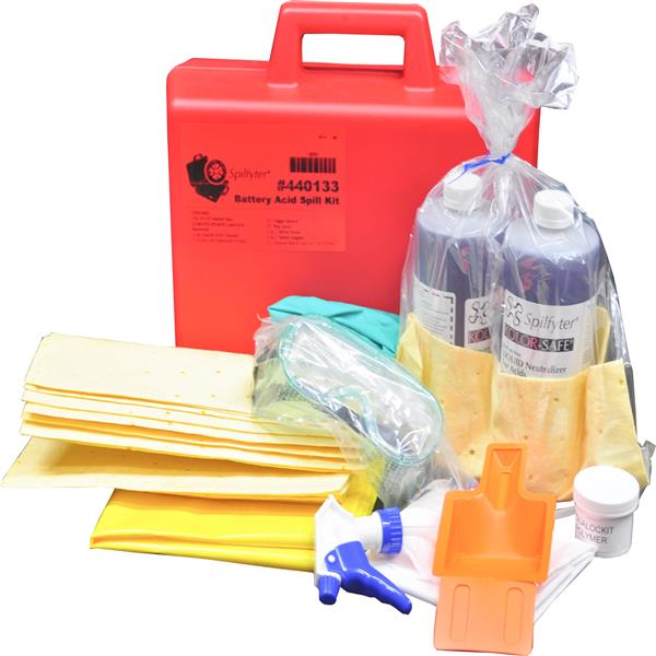 FyterTech Spilfyter™ GRAB & GO® Battery Acid Spill Kit