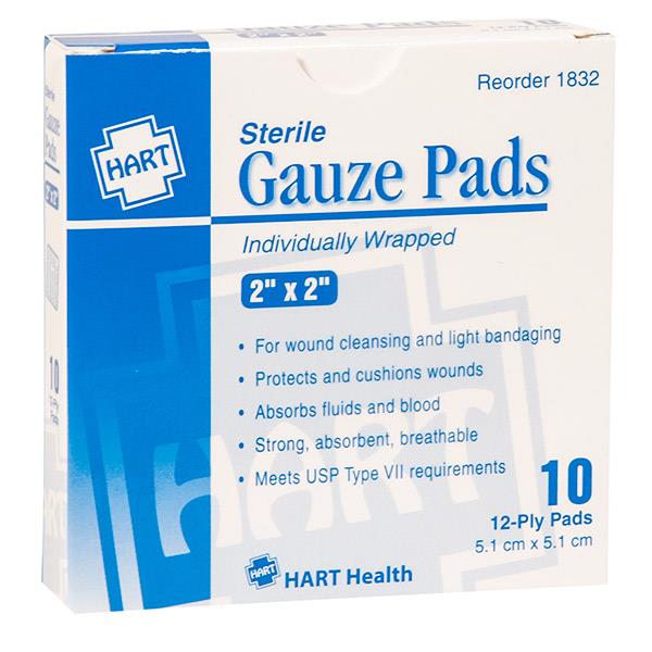 HART Health® Gauze Pads