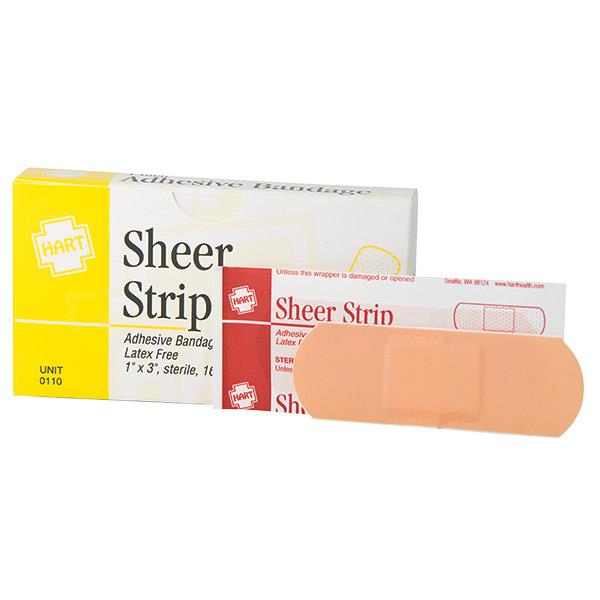 HART Health® Sheer Adhesive Bandage Strip