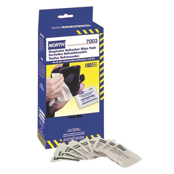 Honeywell Respirator Refresher Wipe Pads w/ Alchohol