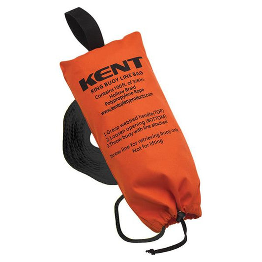 Kent Ring Buoy Line Bag w/ 100' Rope