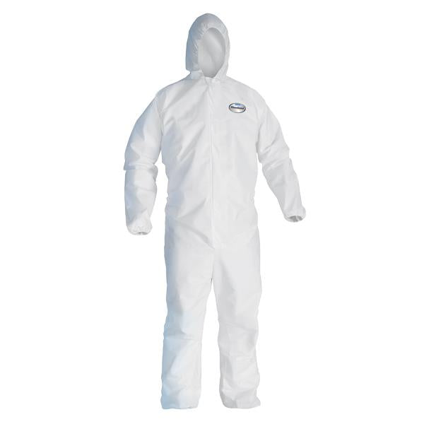 KleenGuard* A20 Breathable Particle Protection Coveralls w/ Hood & Elastic Back