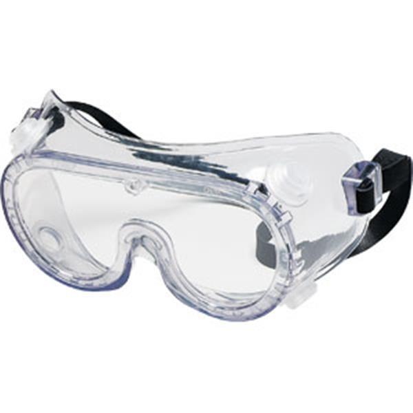 MCR Safety® Chemical Splash Goggles w/ Indirect Vent & Rubber Strap