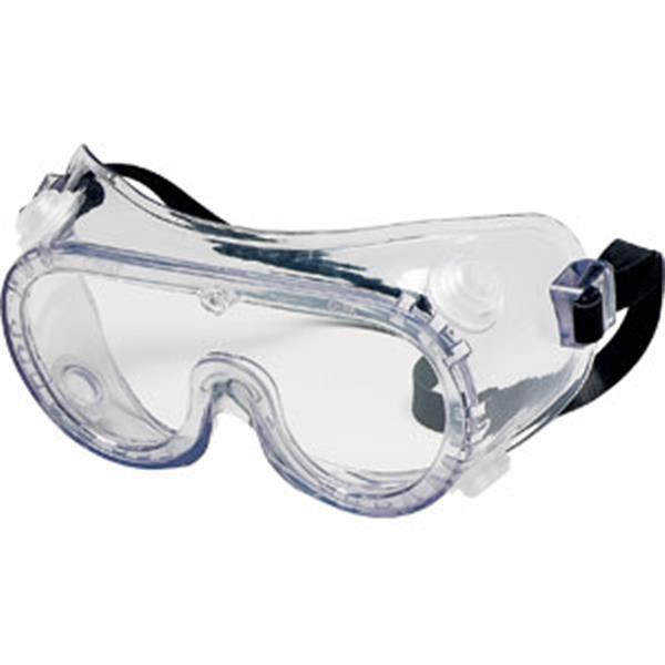 MCR Safety® Chemical Splash Goggles w/ Indirect Vent & Rubber Strap