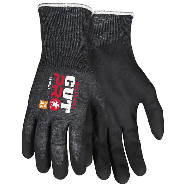 MCR Safety® Cut Pro™ Nitrile Foam Palm Coated Gloves w/ Hypermax™ Shell