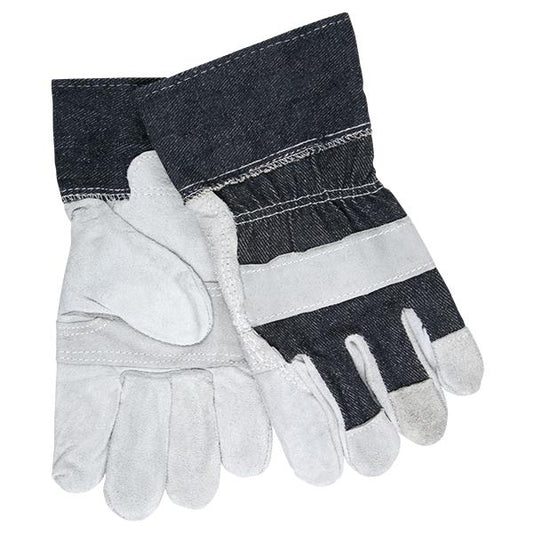 MCR Safety® Industry Standard Leather Palm Gloves