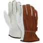 MCR Safety® Industry Grade Split Leather Drivers w/ Grain Palms