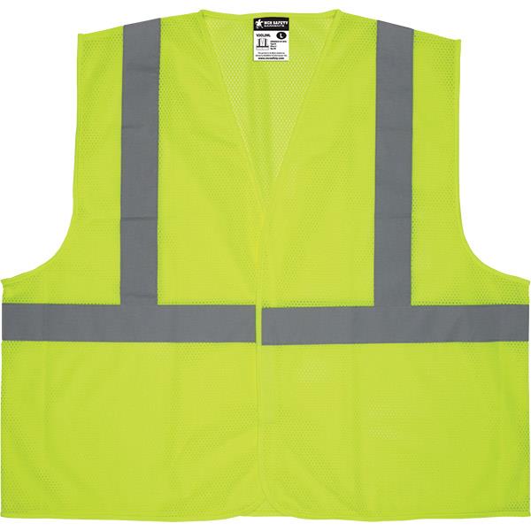 MCR Safety® Luminator™ Class 2 Hook-&-Loop Mesh Vest