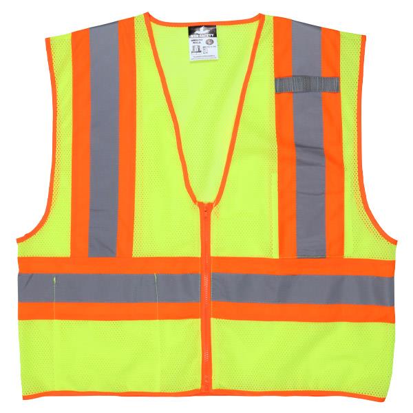 MCR Safety® Luminator™ Class 2 Two-Tone Mesh Vest