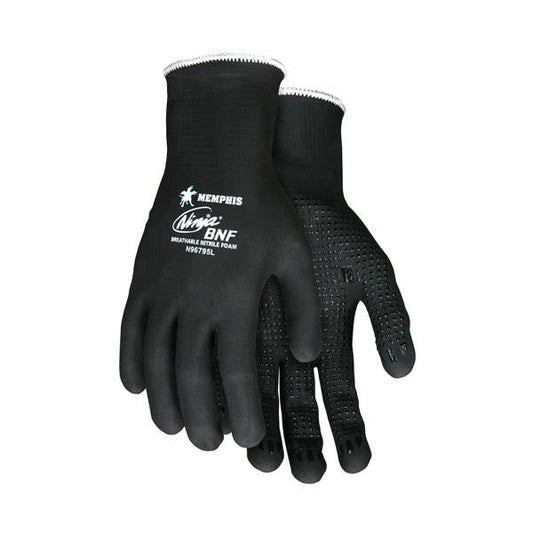 MCR Safety® Ninja® BNF Fully-Coated Nitrile Gloves