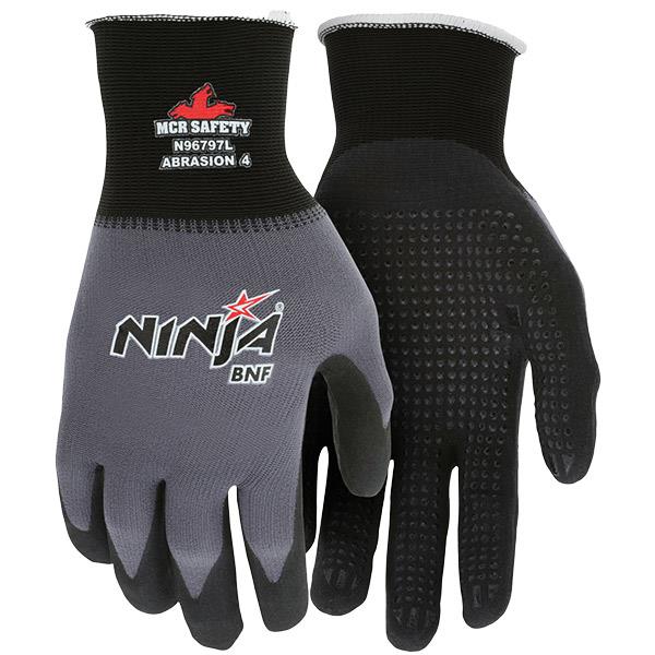 MCR Safety® Ninja® Breathable Nitrile Foam Work Gloves