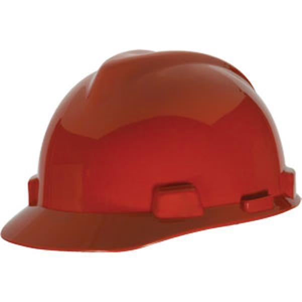 MSA V-Gard® Standard Slotted Cap w/ Fas-Trac® Suspension