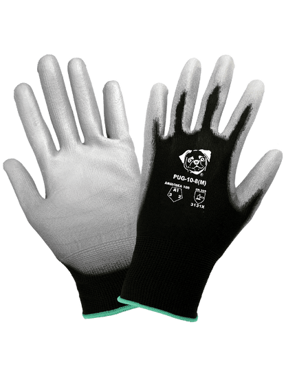 PUG™ Economy Polyurethane Coated 13-Gauge Polyester Gloves with Cut, Abrasion, and Puncture Resistance - PUG-10