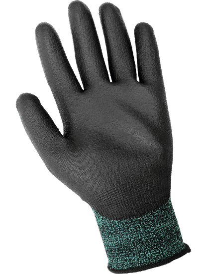 PUG™ Touch Screen Compatible Polyurethane Coated Nylon Gloves with Cut, Abrasion, and Puncture Resistance - PUG-14TS