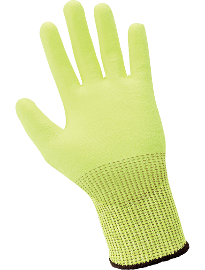 Polyurethane Coated High-Visibility Cut, Abrasion, and Puncture Resistant Gloves - PUG-511