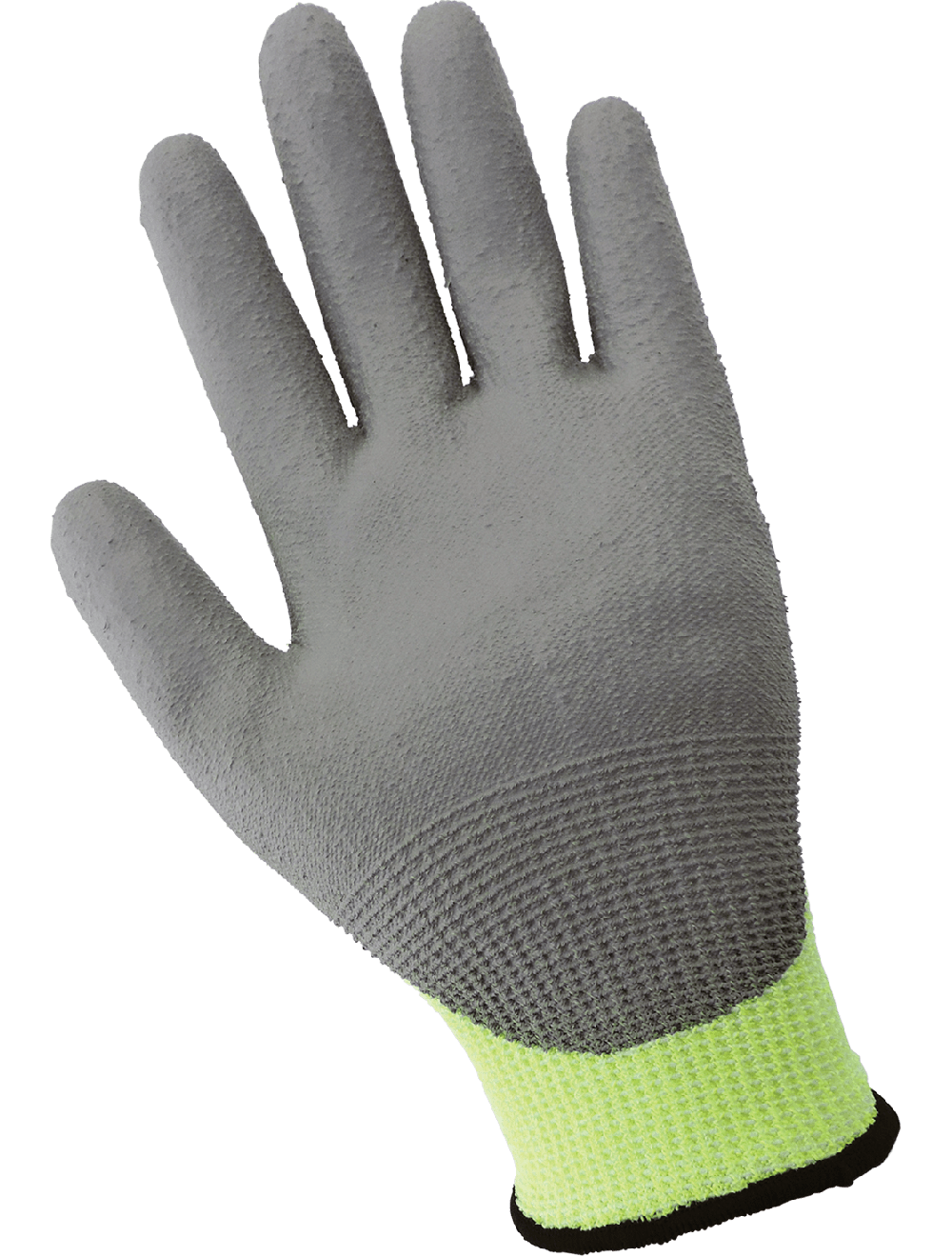 Samurai Glove® High-Visibility Polyurethane Coated Touch Screen Compatible 13-Gauge TuffKut® Gloves with Cut, Abrasion, and Puncture Resistance - PUG-517TS