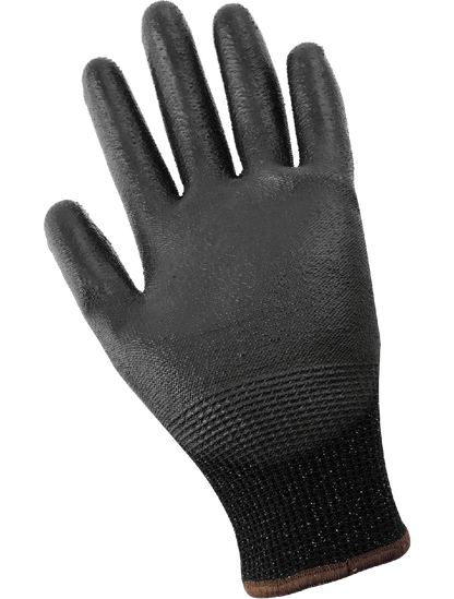 Samurai Glove® Cut Resistant Polyurethane Coated 13-Gauge TuffKut® Gloves with Three Touch Screen Responsive Fingertips - PUG-555TS