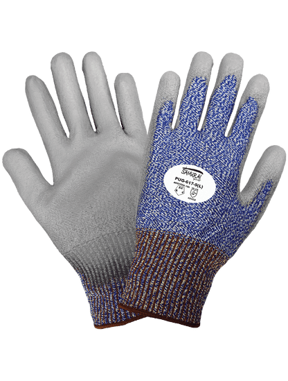 Samurai Glove® Lightweight Polyurethane Coated Cut Resistant Tuffalene® UHMWPE Gloves - PUG-617