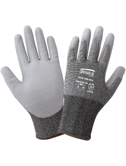 Samurai Glove® Touch Screen Compatible Polyurethane Coated Tuffalene® Gloves with Cut, Abrasion, and Puncture Resistance - PUG-788