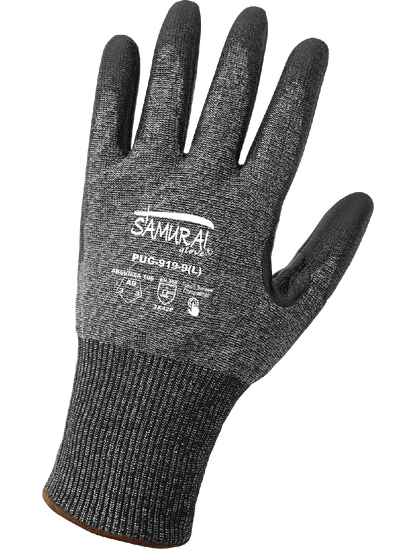 Samurai Glove® Polyurethane Coated 18-Gauge Tuffalene® Touch Screen Compatible Cut Resistant Gloves - PUG-919