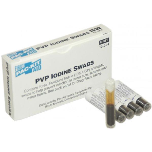 PVP Iodine Swabs