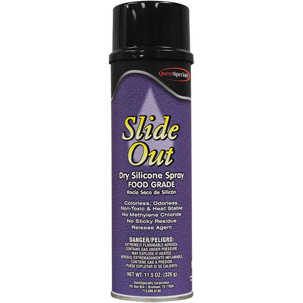 QuestSpecialty® Slide Out Dry Silicone Spray (Food Grade)