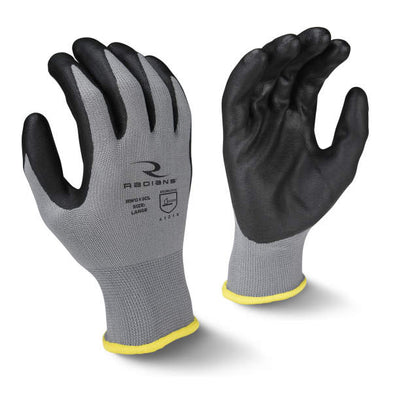 Polyester Shell Foam Nitrile Gripper Glove RWG13C