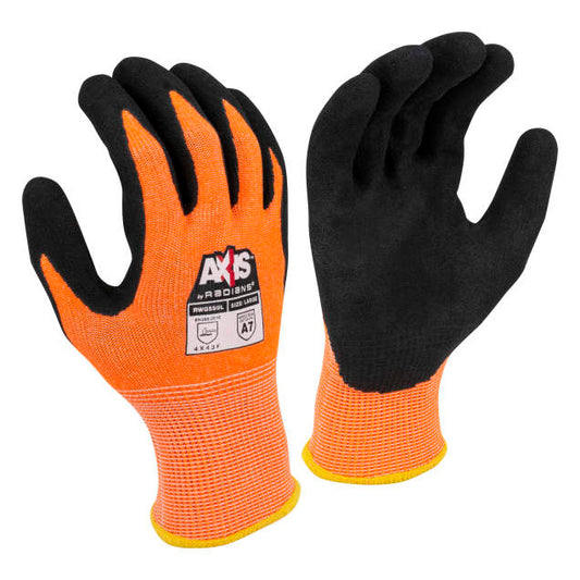 AXIS™ Cut Protection Level A7 Sandy Nitrile Coated Glove RWG559