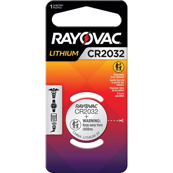 Rayovac® 2032 3V Lithium Coin Cell Keyless Entry Battery