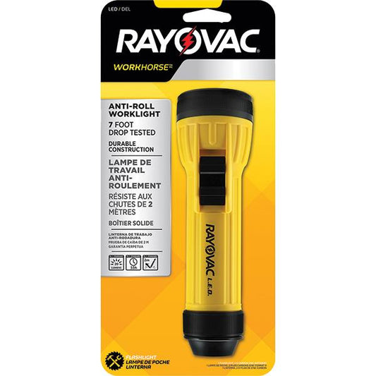 Rayovac® Workhorse™ 2D LED Hanging Ring Flashlight