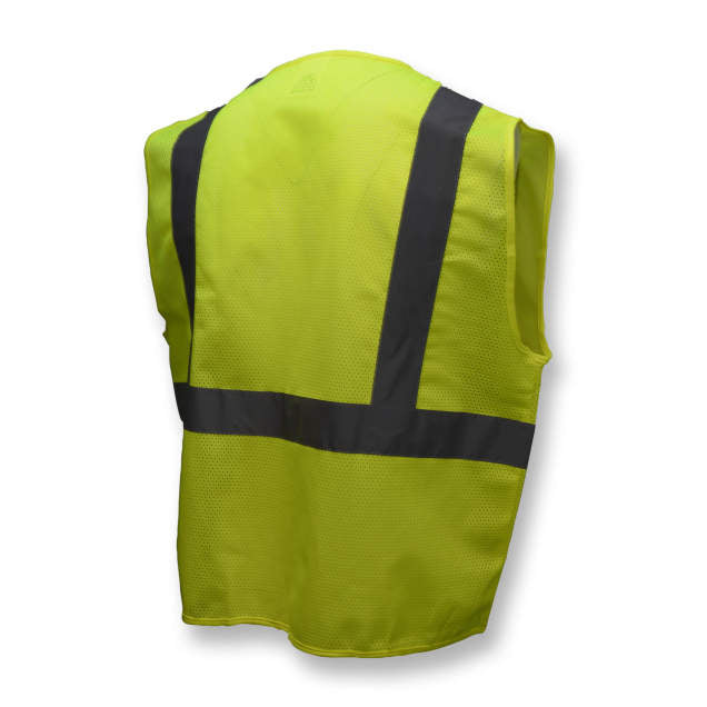 Radians Hi -Vis Green SV2 Economy Type R Class 2 Mesh Safety Vest