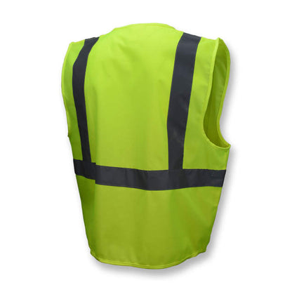 Radians Hi-Vis Green SV2 Economy Type R Class 2 Solid Safety Vest