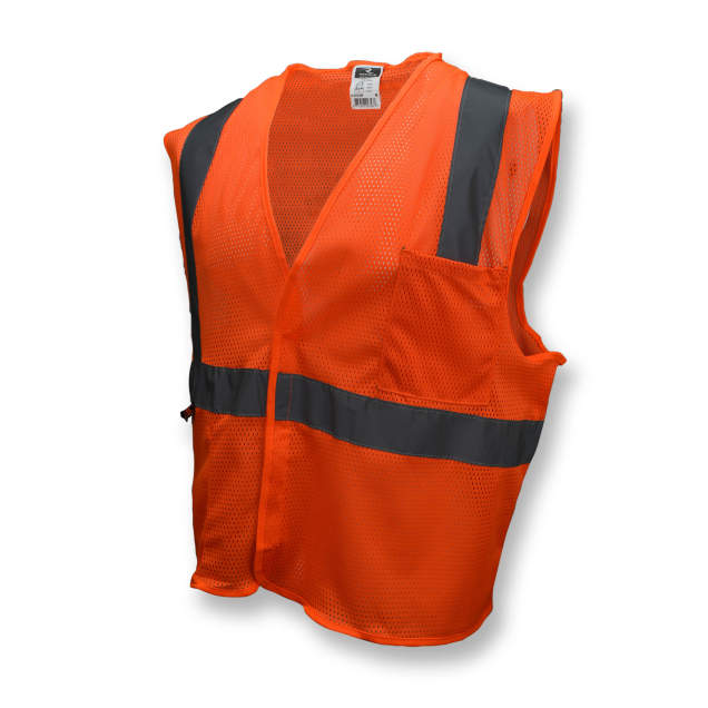 Radians Hi -Vis Orange SV2 Economy Type R Class 2 Mesh Safety Vest