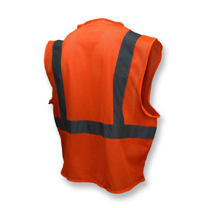 Radians Hi -Vis Orange SV2 Economy Type R Class 2 Mesh Safety Vest