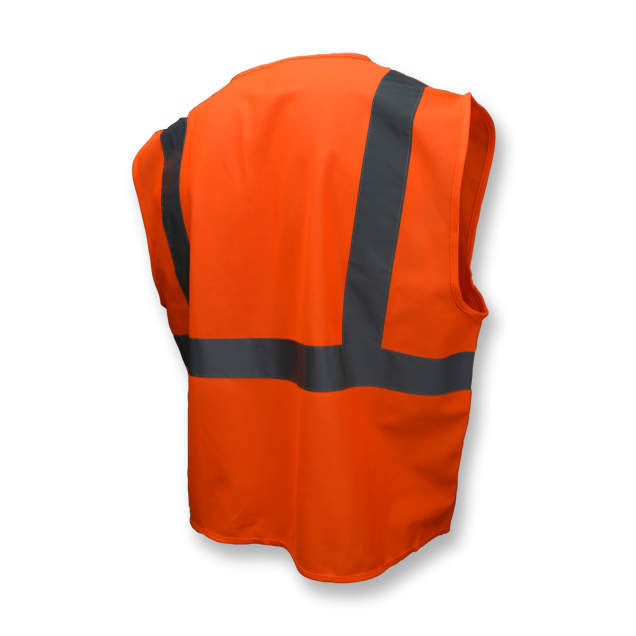 Radians Hi-Vis Orange SV2 Economy Type R Class 2 Solid Safety Vest