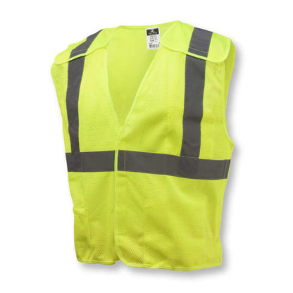 Radians Hi-Vis Green SV4 Economy Type R Class 2 Breakaway Mesh Safety Vest