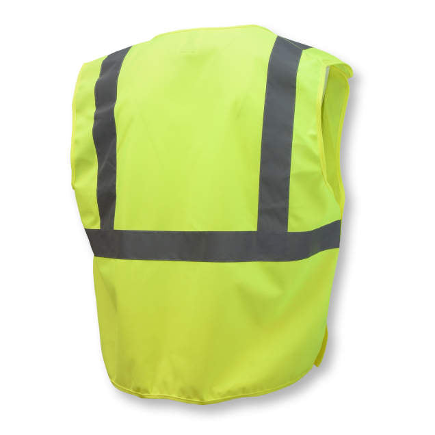 Radians Hi-Vis Green SV4 Economy Type R Class 2 Breakaway Solid Safety Vest