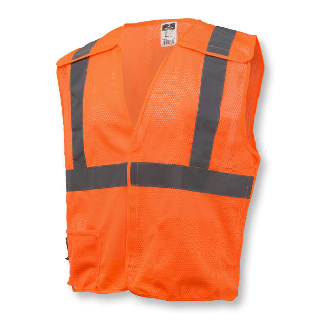 Radians Hi-Vis Orange SV4 Economy Type R Class 2 Breakaway Mesh Safety Vest