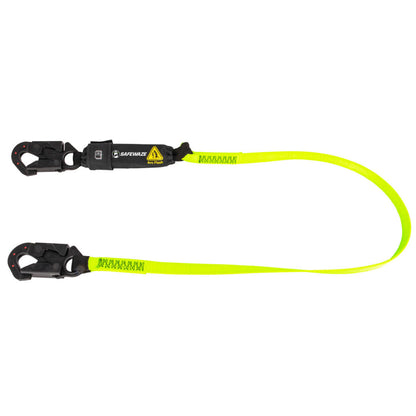 Arc Flash 6′ Energy Absorbing Lanyard: Dielectric Snap Hook