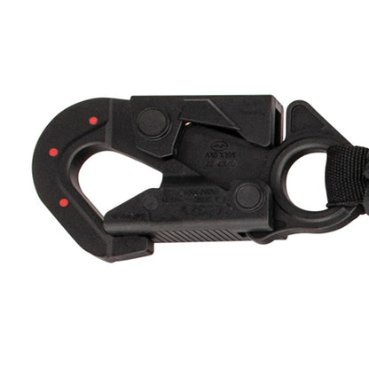 Arc Flash 6′ Energy Absorbing Lanyard: Dielectric Snap Hook