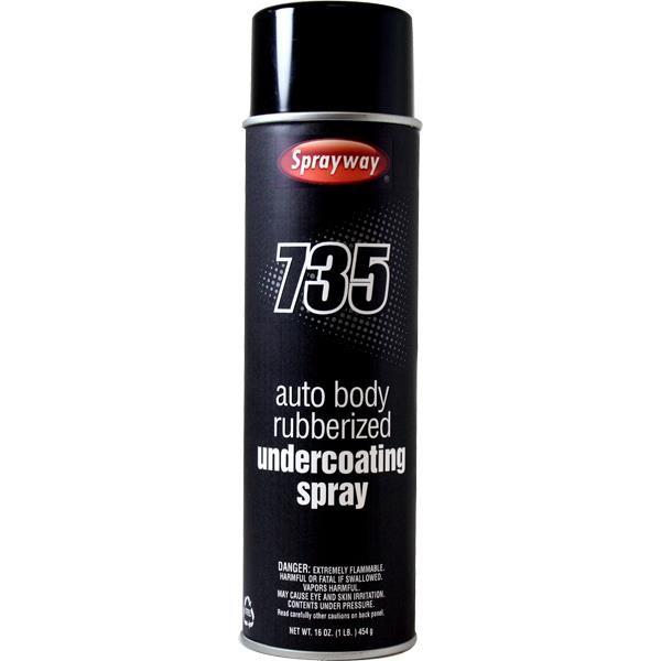 Sprayway® 735 Auto Body Rubberized Undercoating Spray