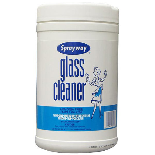 Sprayway® Glass Cleaner Wipes