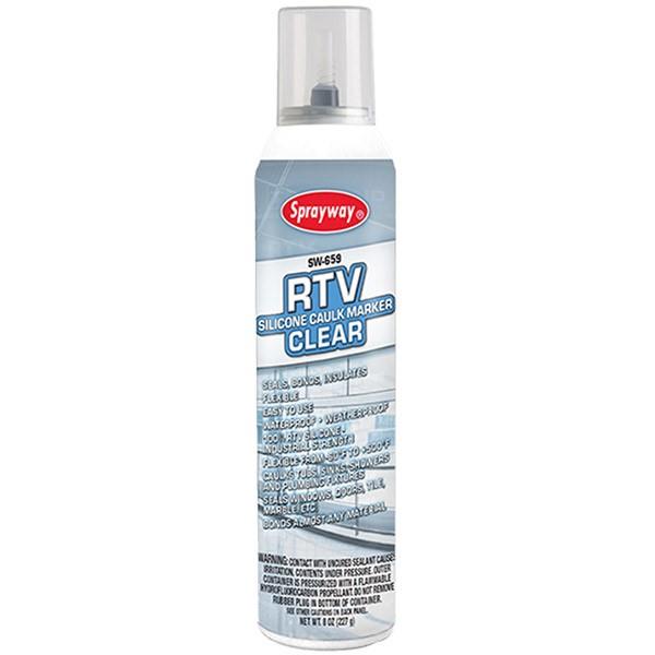 Sprayway® RTV Silicone Caulk & Sealant