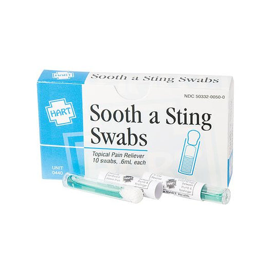 Sting Relief Swabs