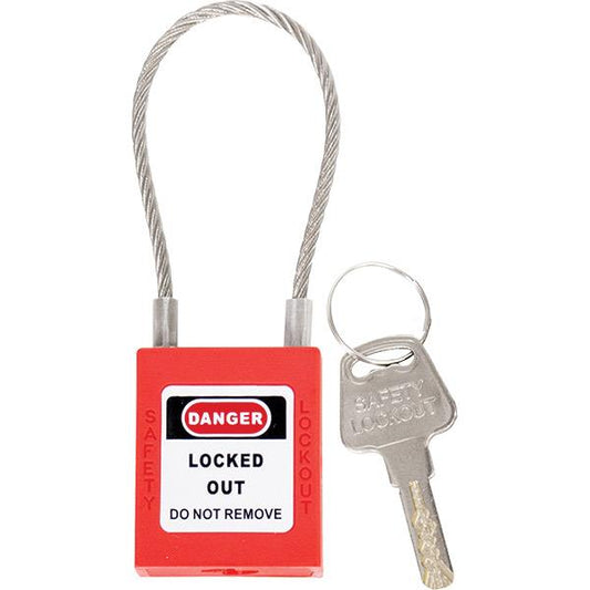 TruForce™ Cable Safety Padlock