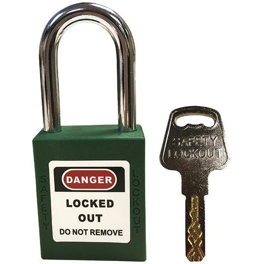 TruForce™ Safety Padlock w/ Steel Shackle