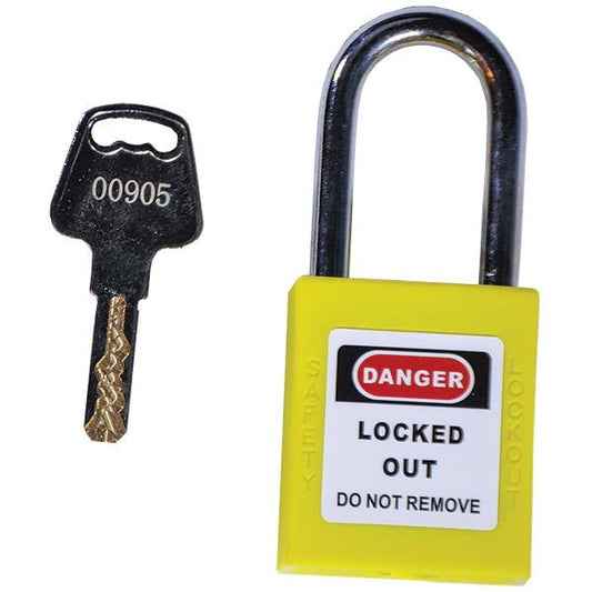 TruForce™ Safety Padlock w/ Steel Shackle